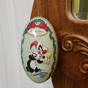 Holiday Ornament with Cartoon Design NWOT